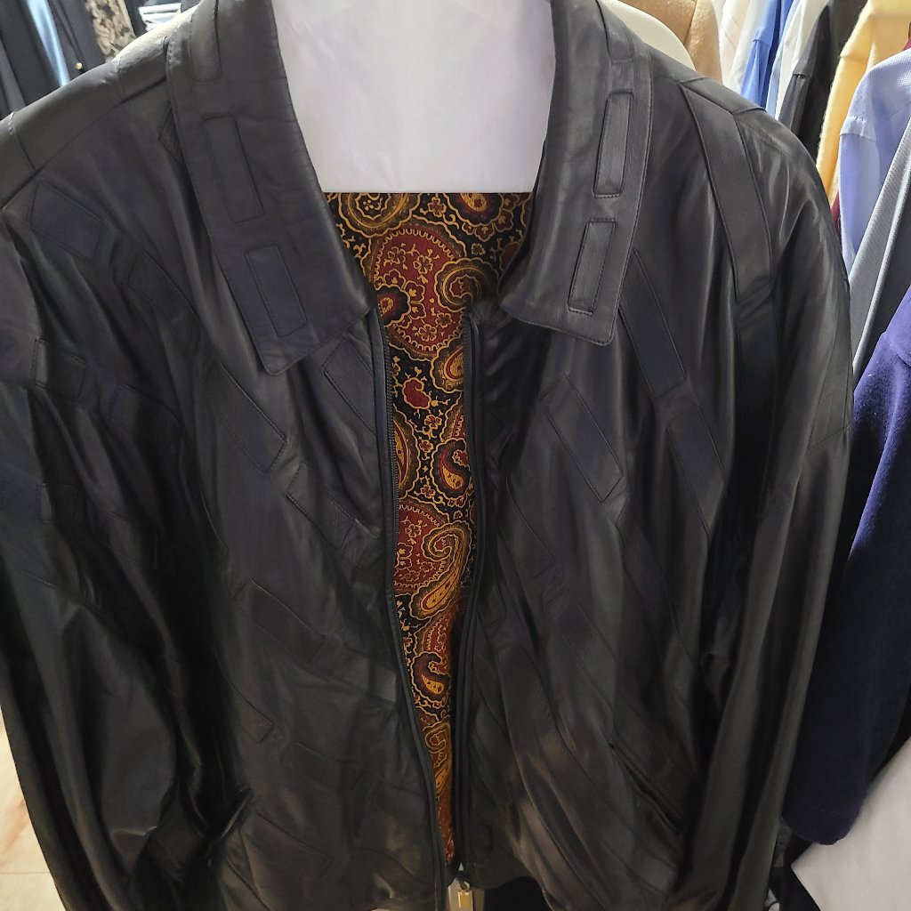 Mens Zilli Leather Jacket